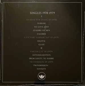 Joy Division – албум Singles 1978-1979 - Img 3