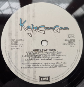 KajaGooGoo – албум White Feathers - Img 3