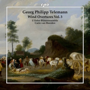 L'orfeo Blaserensemble - TELEMANN: WIND OVERTURES VOL. 3 (1 x CD)