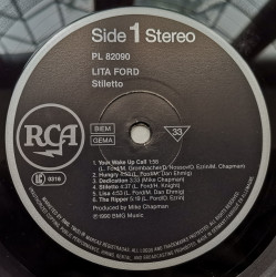 Lita Ford – албум Stiletto - Img 3