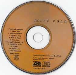 Marc Cohn – албум Marc Cohn (CD) - Img 3