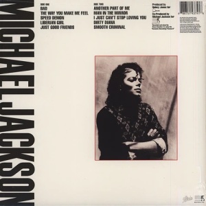 MICHAEL JACKSON - Bad (1xLP) - Img 2