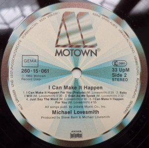 Michael Lovesmith – албум I Can Make It Happen - Img 3