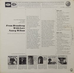 Nancy Wilson – албум From Broadway With Love - Img 2