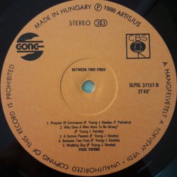 Paul Young ‎– албум Between Two Fires - Img 4