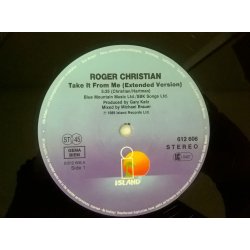 Roger Christian ‎– сингъл Take It From Me / Alive And Kicking - Img 4