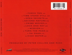 Rush – албум Hold Your Fire (CD) - Img 2