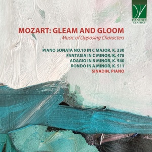Sinadin - MOZART: GLEAM AND GLOOM MUSIC OF OPPOSING CHARACTERS (1 x CD)