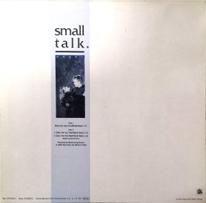 Small Talk – албум Give Me My Heartbeat Back - Img 2