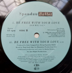 Spandau Ballet – сингъл Be Free With Your Love - Img 3