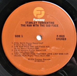 Stanley Turrentine – албум The Man With The Sad Face - Img 3