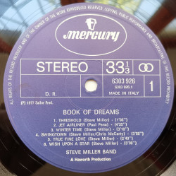 Steve Miller Band – албум Book Of Dreams - Img 3