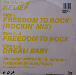 The Chiefs Of Relief – сингъл Freedom To Rock - Img 2