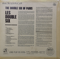 The Double Six of Paris – албум Les Double Six - Img 2