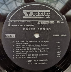 The Johnny Hawksworth E La Sua Orchestra – албум Dolce Sogno - Img 3