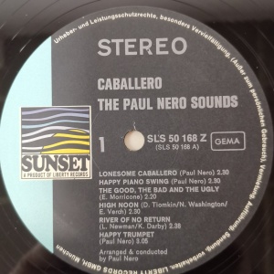 The Paul Nero Sounds – албум Caballero - Img 3