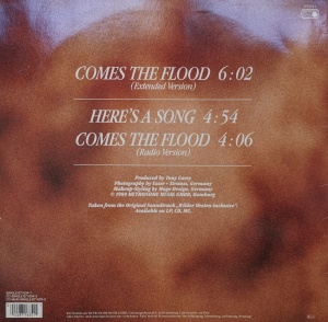 Tony Carey – сингъл Comes The Flood - Img 3