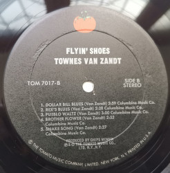 Townes Van Zandt – албум Flyin' Shoes - Img 3