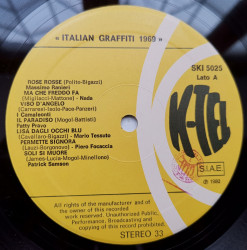 Various – албум Italian Graffiti 1969 - Img 3