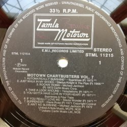 Various ‎– албум Motown Chartbusters Volume 7 - Img 3