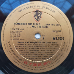 Various – албум Remember The Night, And The Girl, And The Song - Img 2