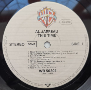 Al Jarreau – албум This Time - Img 3