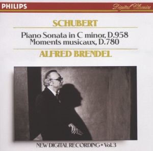 Alfred Brendel - SCHUBERT: PIANO SONATA IN C MINOR. D958; 6 MOMENTS MUSICAUX. D.780 (1 x CD)