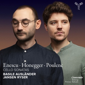 AUSLANDER, BASILE - ENESCU, HONEGGER, POULENC: CELLO SONATAS (1 x CD)