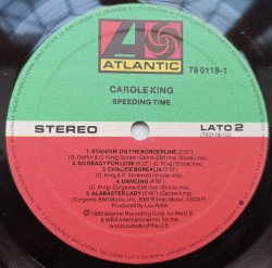 Carole King – албум Speeding Time - Img 3