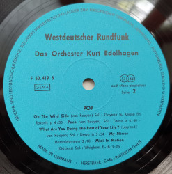 Das Orchester Kurt Edelhagen – албум Jazz/Pop - Img 3
