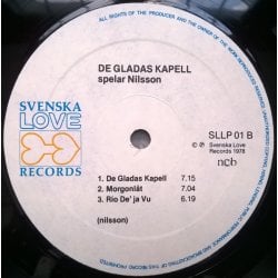De Gladas Kapell – албум Spelar Nilsson - Img 3