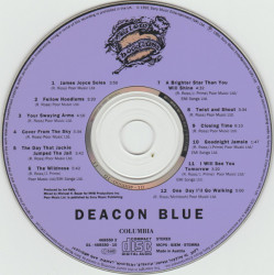 Deacon Blue ‎– албум Fellow Hoodlums (CD) - Img 3