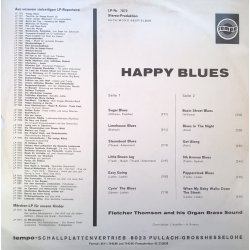 Fletcher Thomson And His Organ Brass Sound – албум Happy Blues - Img 2