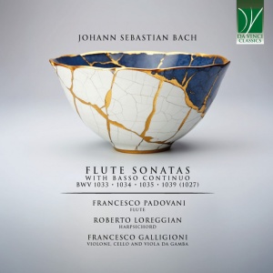 Francesco Padovani,Roberto Loreggian,Francesco Galligioni - JOHANN SEBASTIAN BACH: FLUTE SONATAS WITH BASSO CONTINUO (1 x CD)