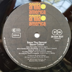 Gene Cotton – албум Save The Dancer - Img 3