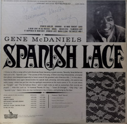 Gene McDaniels – албум Spanish Lace - Img 2