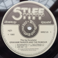 Graham Parker – албум The Up Escalator - Img 2