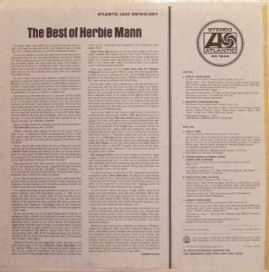 Herbie Mann – албум The Best Of Herbie Mann - Img 2