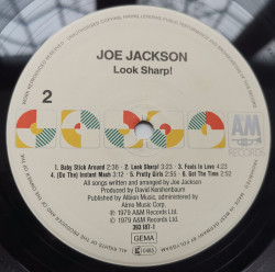 Joe Jackson – албум Look Sharp! - Img 3
