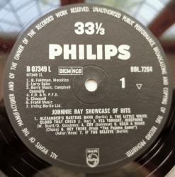 Johnnie Ray ‎– албум Showcase Of Hits - Img 3