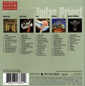 Judas Priest - Original Album Classics (5 x CD) (Box Set) - Img 2
