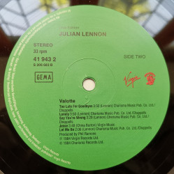 Julian Lennon – албум Valotte - Img 3