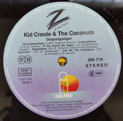 Kid Creole And The Coconuts – албум Doppelganger (1) - Img 3