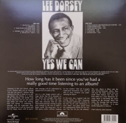 Lee Dorsey – албум Yes We Can - Img 2