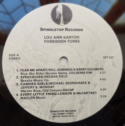 Lou Ann Barton – албум Forbidden Tones - Img 3
