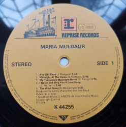 Maria Muldaur – албум Maria Muldaur - Img 3