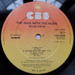 Miles Davis – албум The Man With The Horn - Img 3