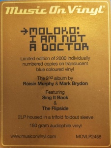 MOLOKO - албум I AM NOT A DOCTOR - Img 2