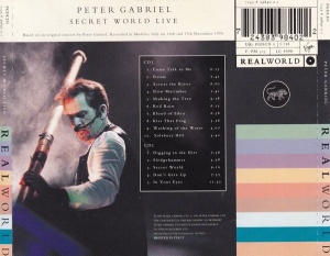 Peter Gabriel – албум Secret World Live (2xCD) - Img 2