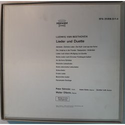 Peter Schreier, Walter Olbertz - албум Die Lieder Beethovens - Img 3